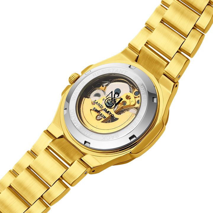 Zeus Gold White Automatic