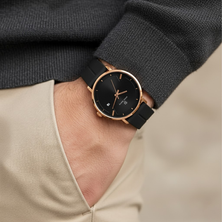 Obsidian Black Magnetic Lock Analog