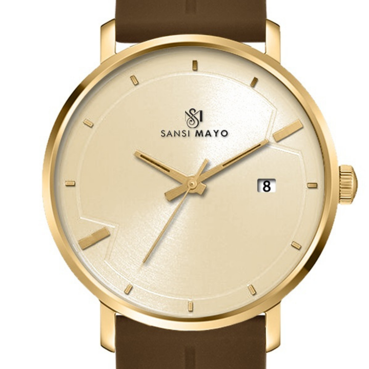 Luxe Gold Magnetic Lock Analog