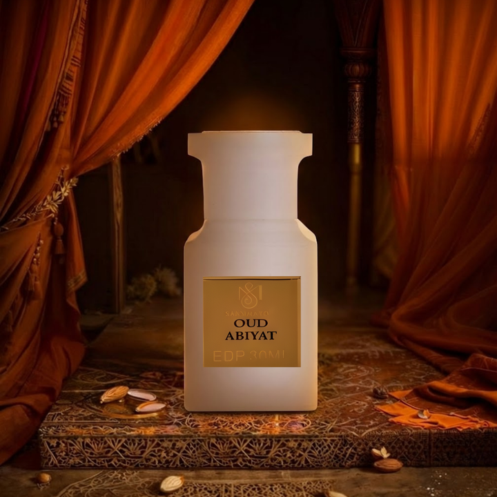Oud Abiyat Whiteberry Perfume For Men - White Edition