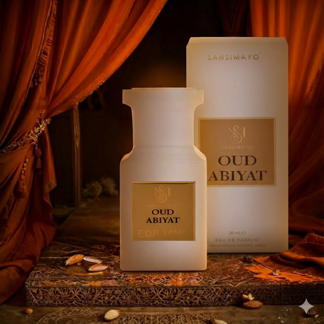 Oud Abiyat Whiteberry Perfume For Men - White Edition