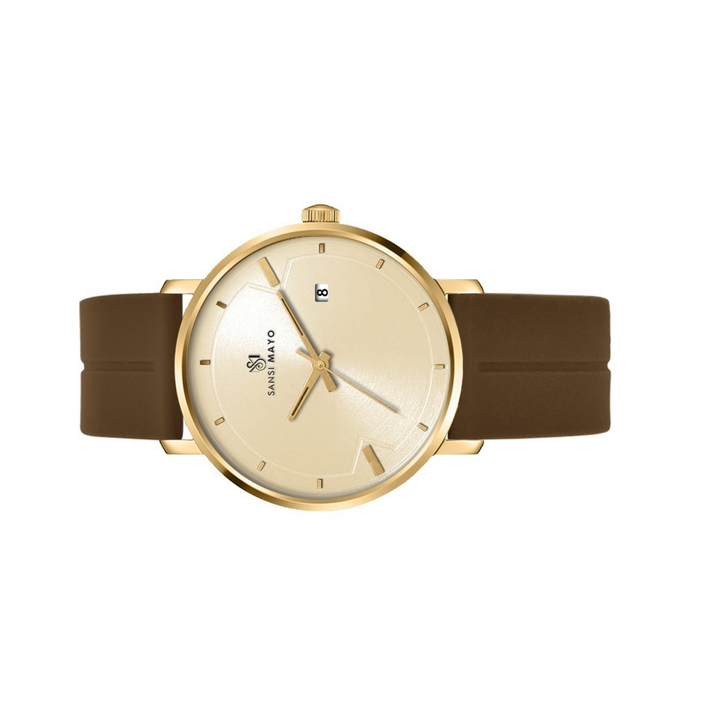 Luxe Gold Magnetic Lock Analog
