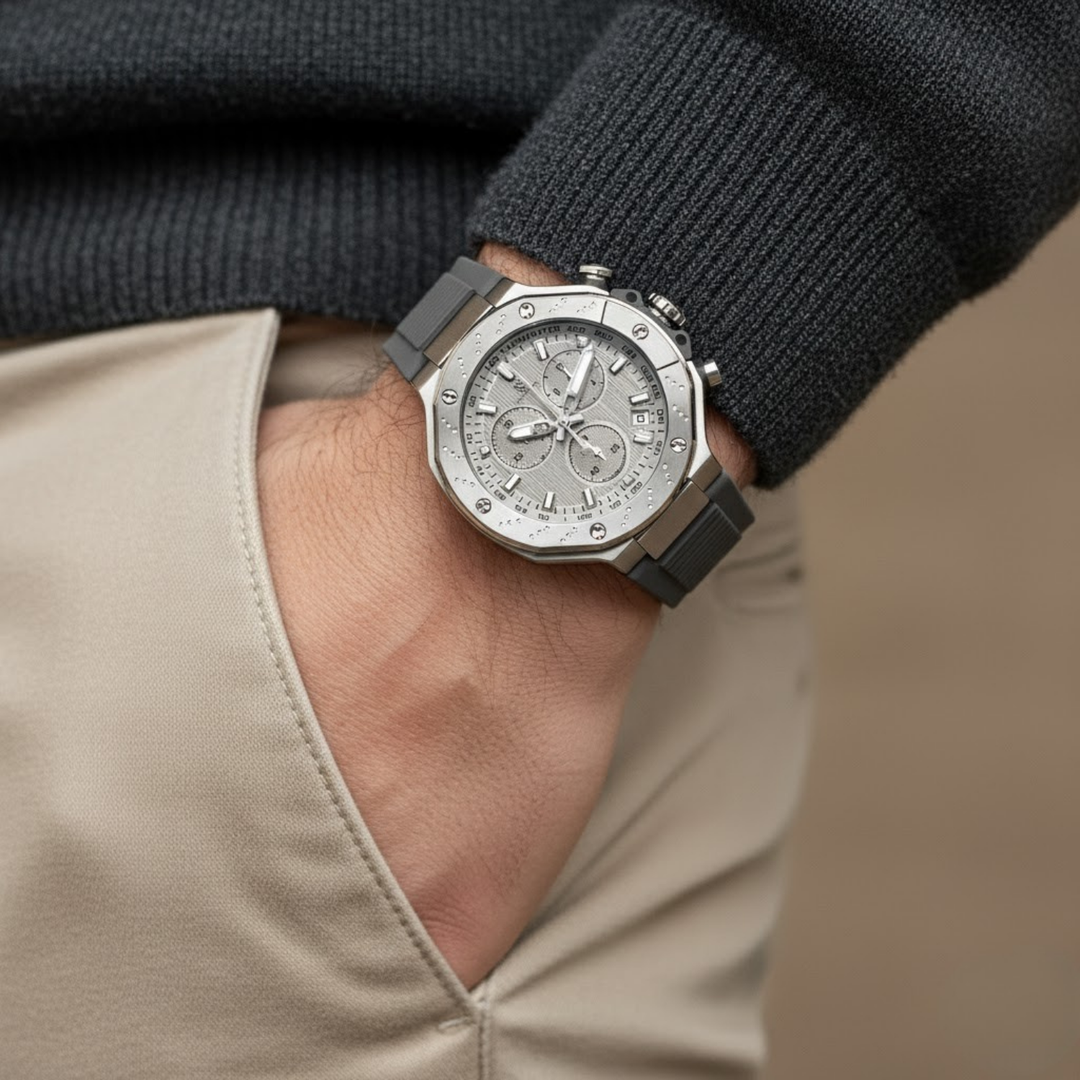 Men's Watch — Romano Grey Dial Edition