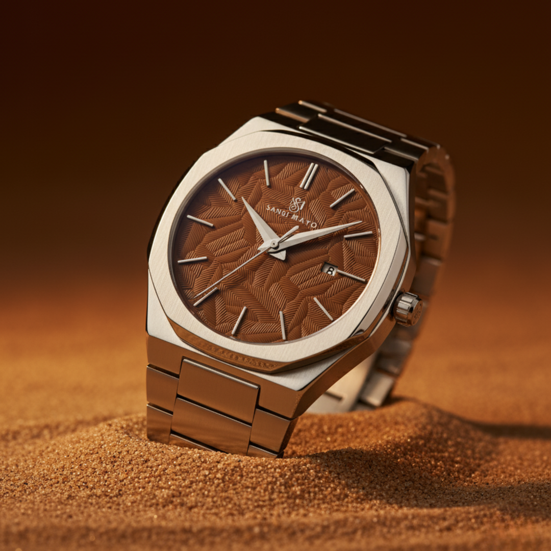Mocha Brown Two-Tone Analog
