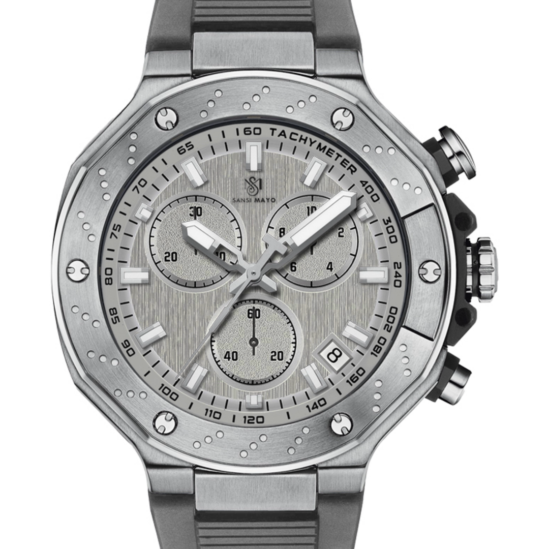 Men's Watch — Romano Grey Dial Edition