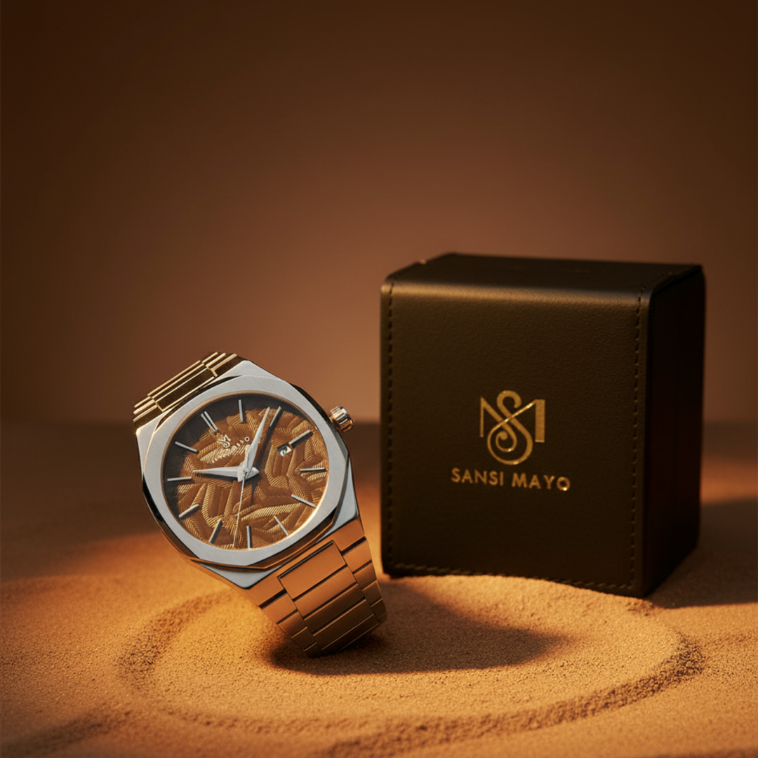 Mocha Brown Two-Tone Analog