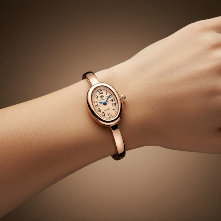 Sansi Mayo Minari Watch — Full Rose Gold Stainless Steel (Rose Gold Dial)