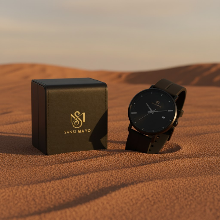 Onyx Black Magnetic Lock Analog