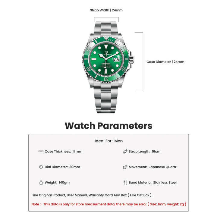 Emerald Steel Analog