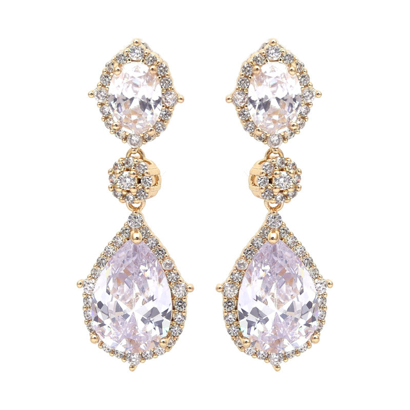SANSI MAYO Lumina Drop Earrings