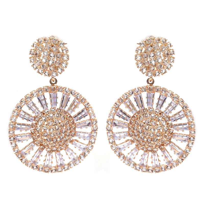 SANSI MAYO Radiant Circle Earrings