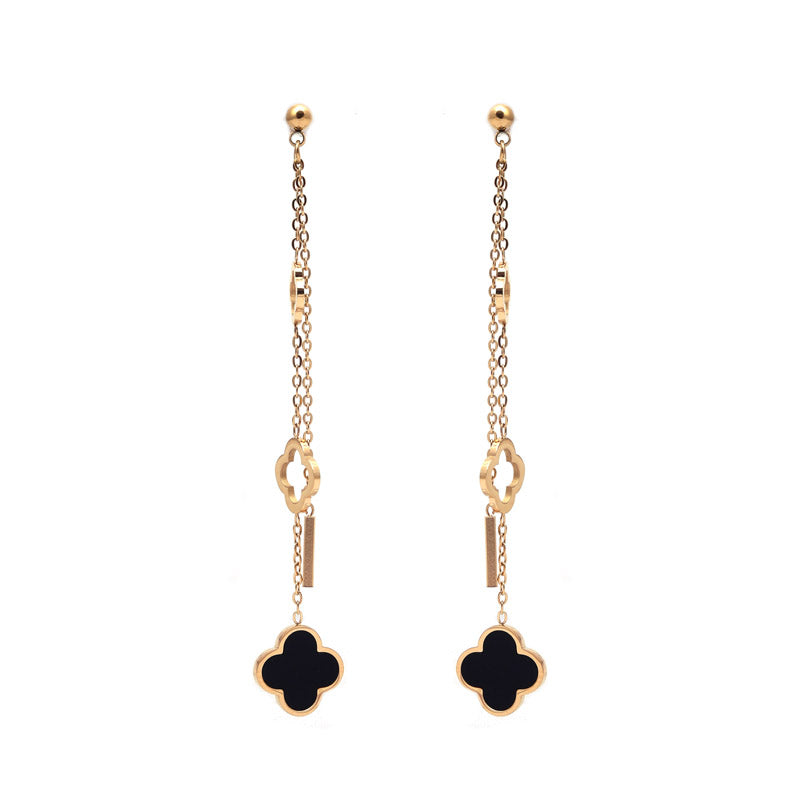 SANSI MAYO Noir Fusion Dangle Earrings