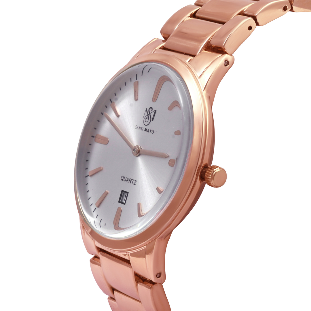 Rose Gold Wrist Watch