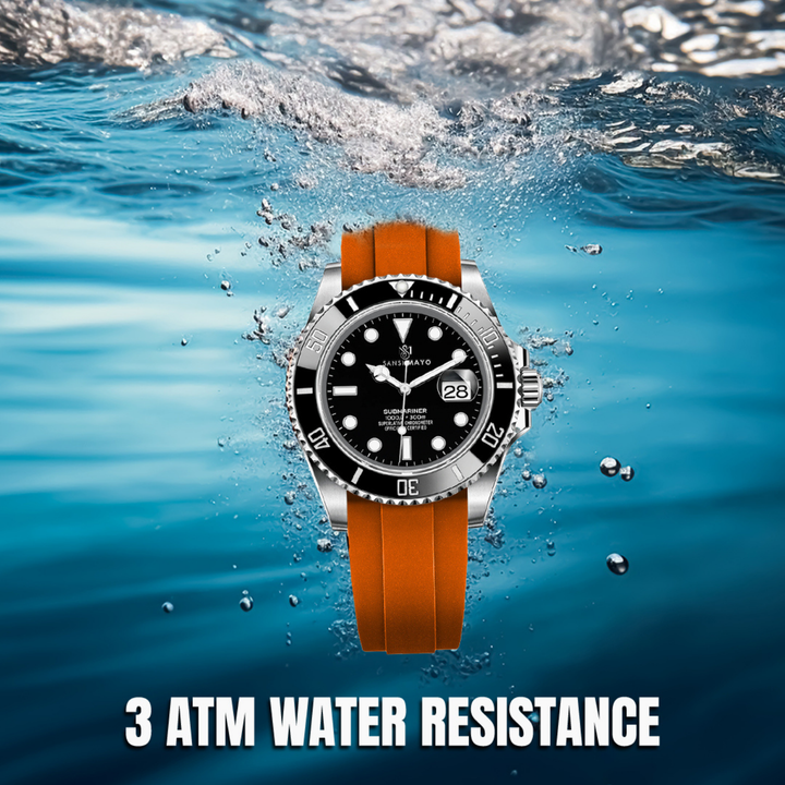 Sunset Orange Analog