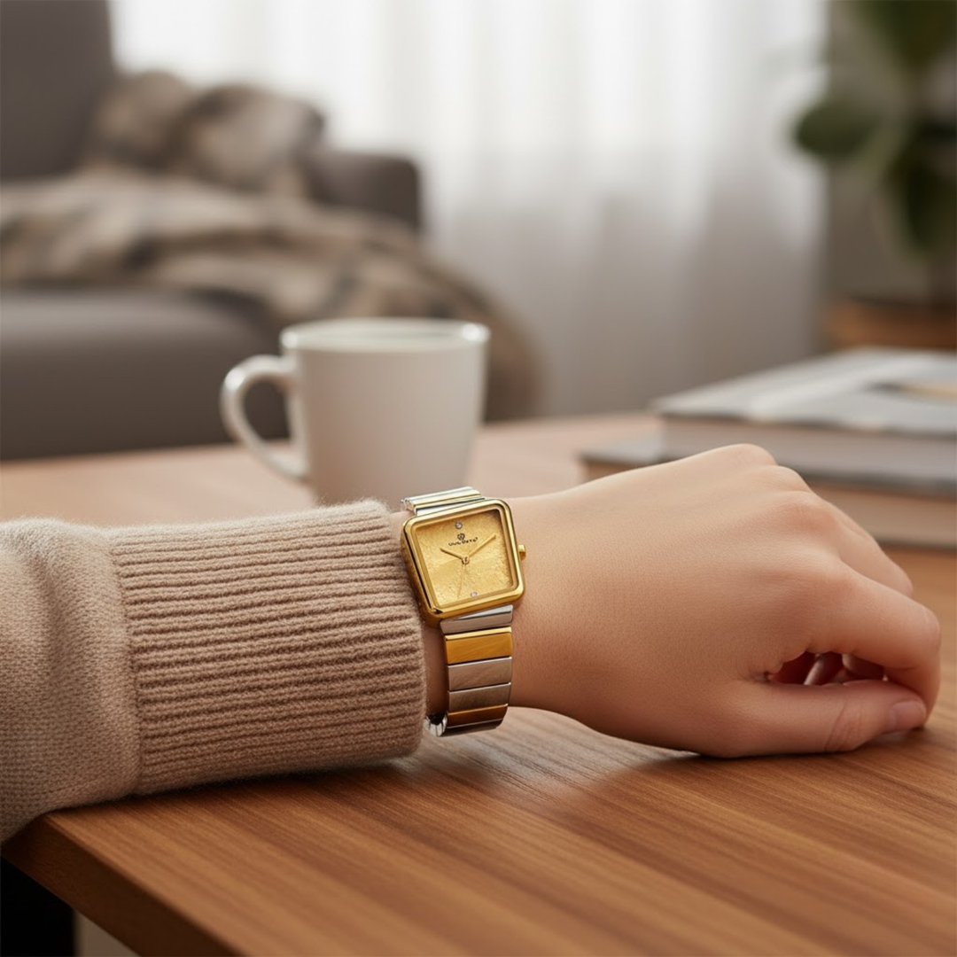 Two-Tone silver Gold (Gold Dial)