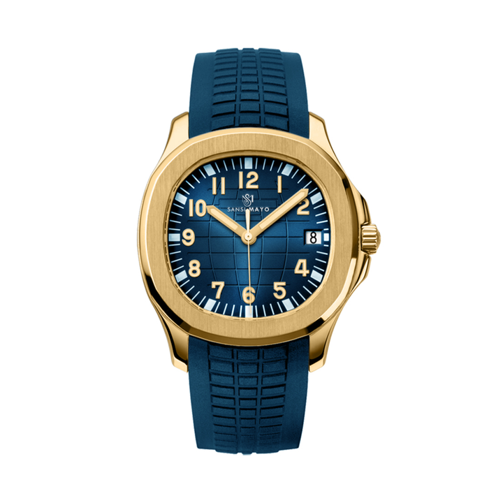 Ocean Blue Gold Analog