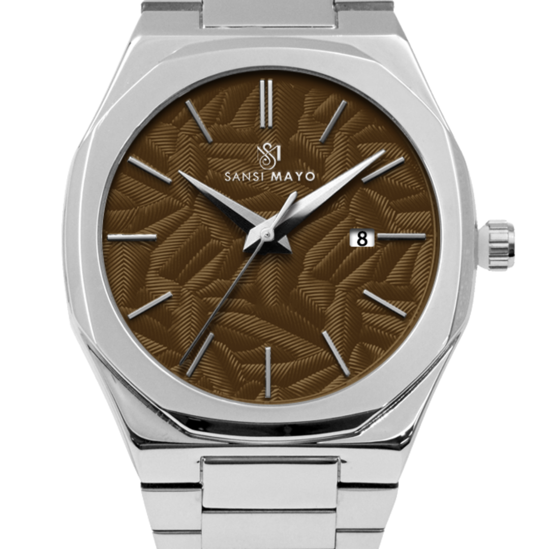 Mocha Brown Two-Tone Analog