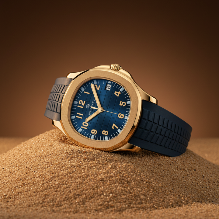 Ocean Blue Gold Analog