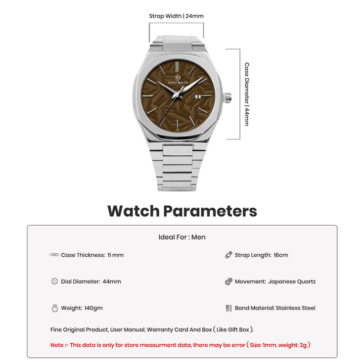 Mocha Brown Two-Tone Analog