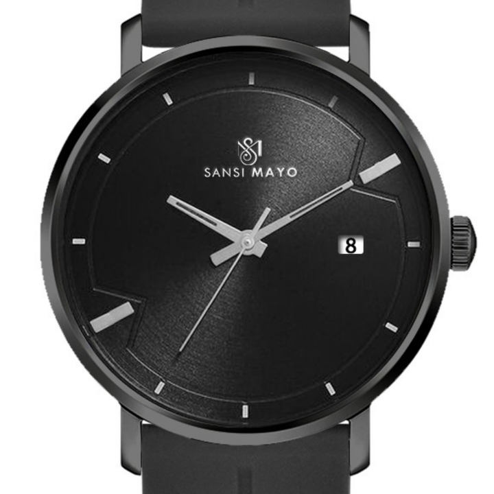 Onyx Black Magnetic Lock Analog
