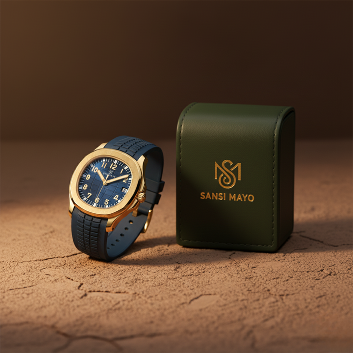 Ocean Blue Gold Analog
