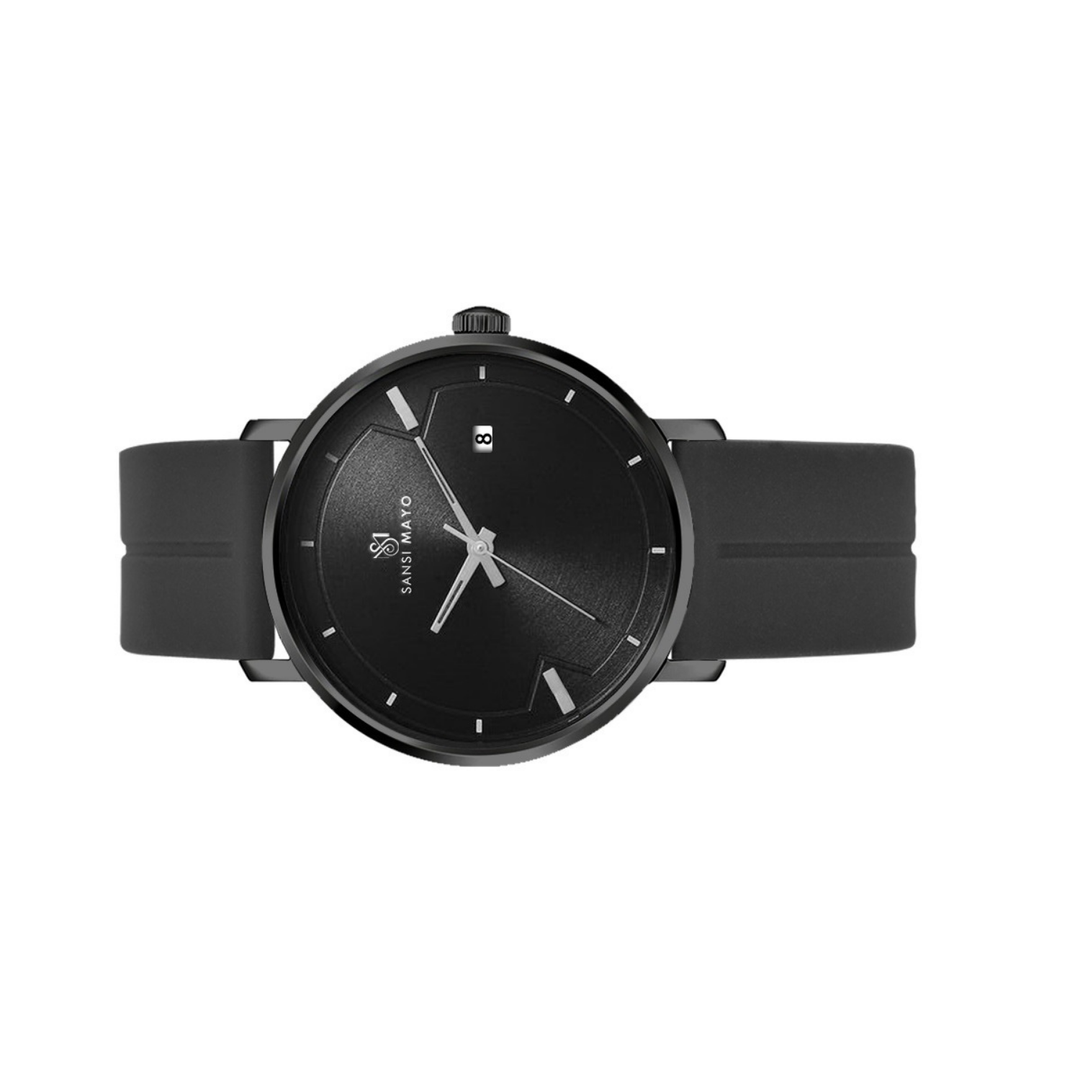 Onyx Black Magnetic Lock Analog