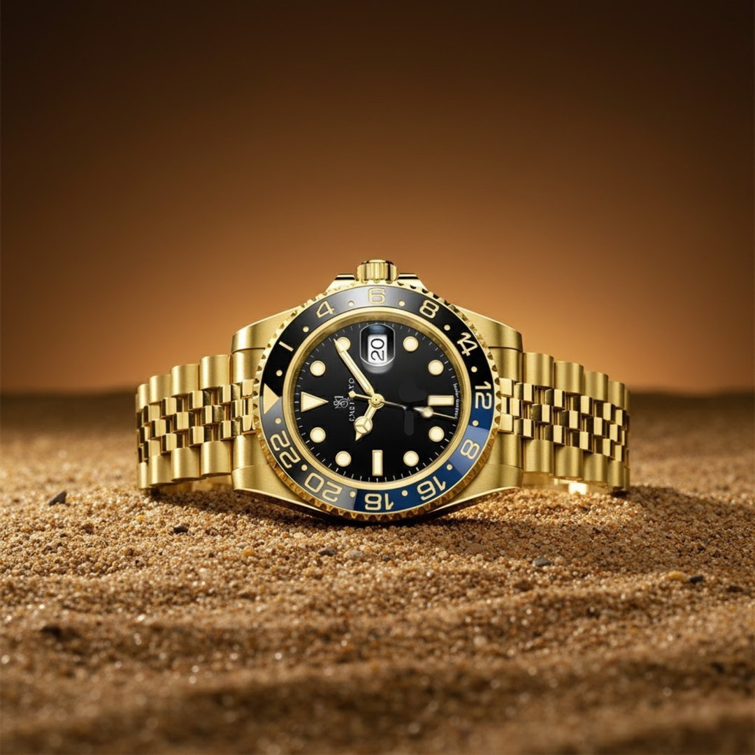 Onyx Black Gold Analog