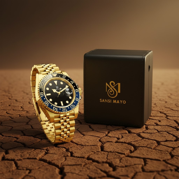 Onyx Black Gold Analog