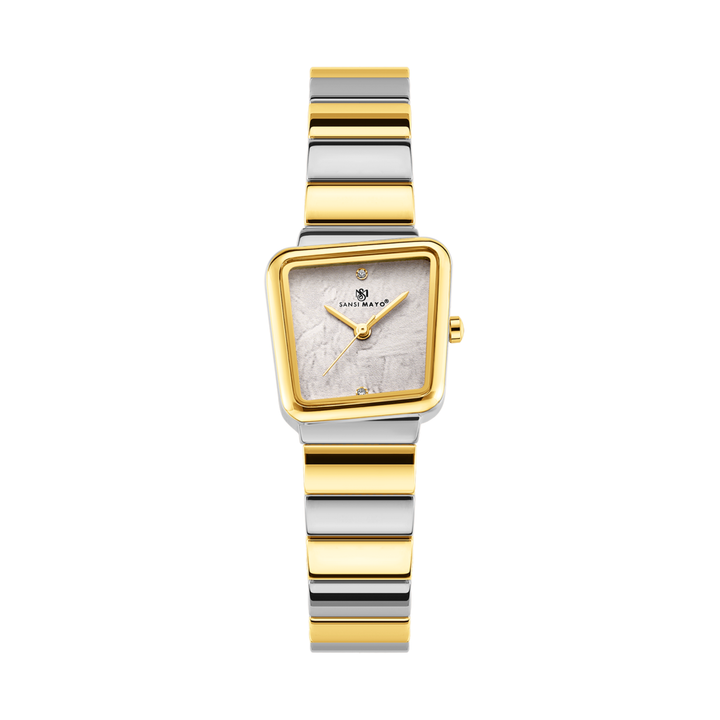 Two-Tone silver Gold (Grey Dial)