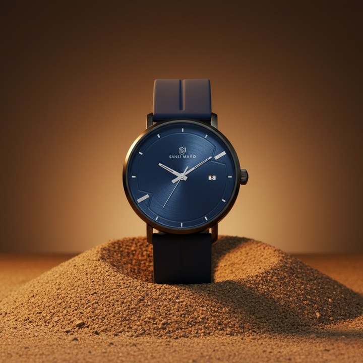 Royal Blue Magnetic Lock Analog