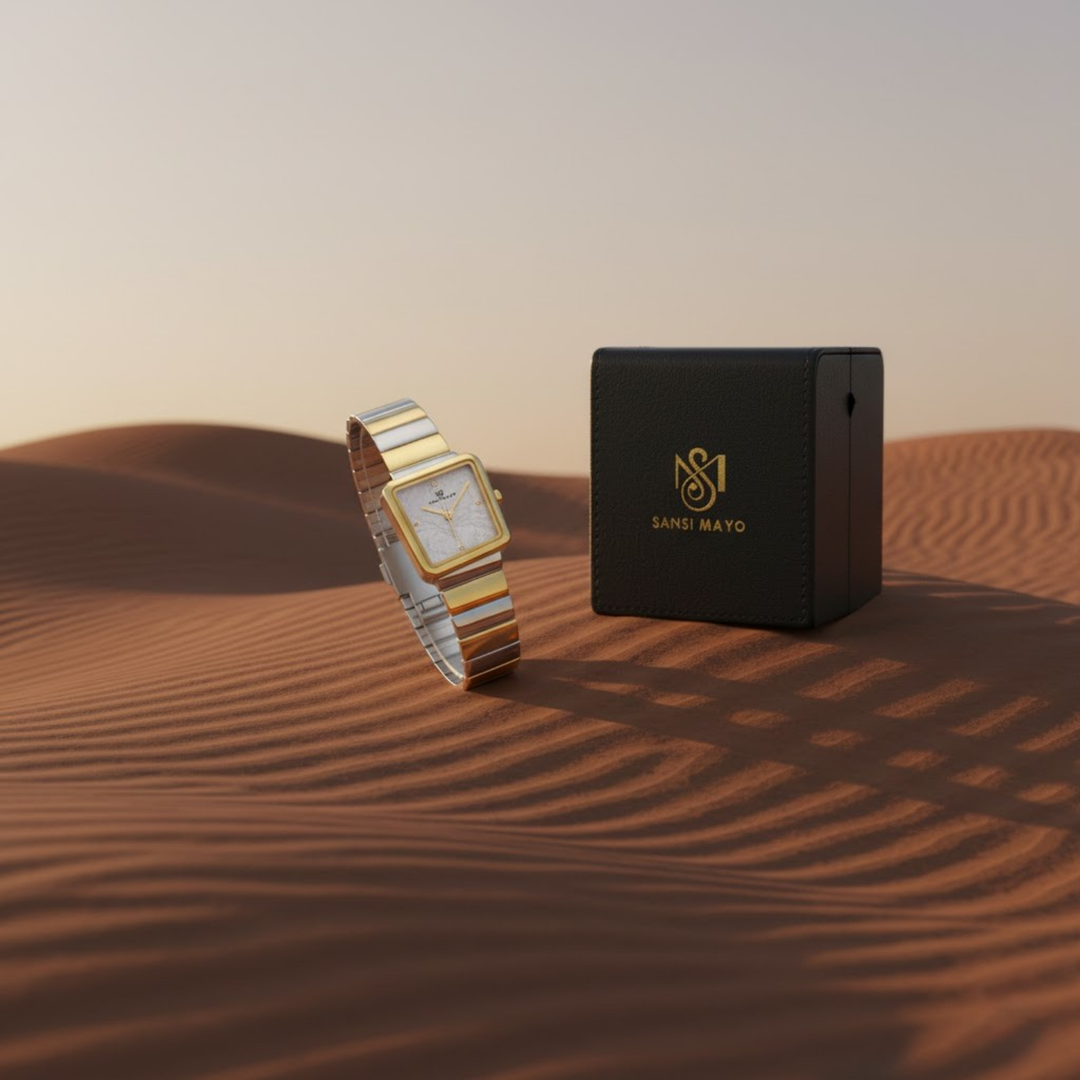 Two-Tone silver Gold (Grey Dial)