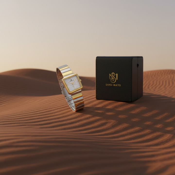 Two-Tone silver Gold (Grey Dial)