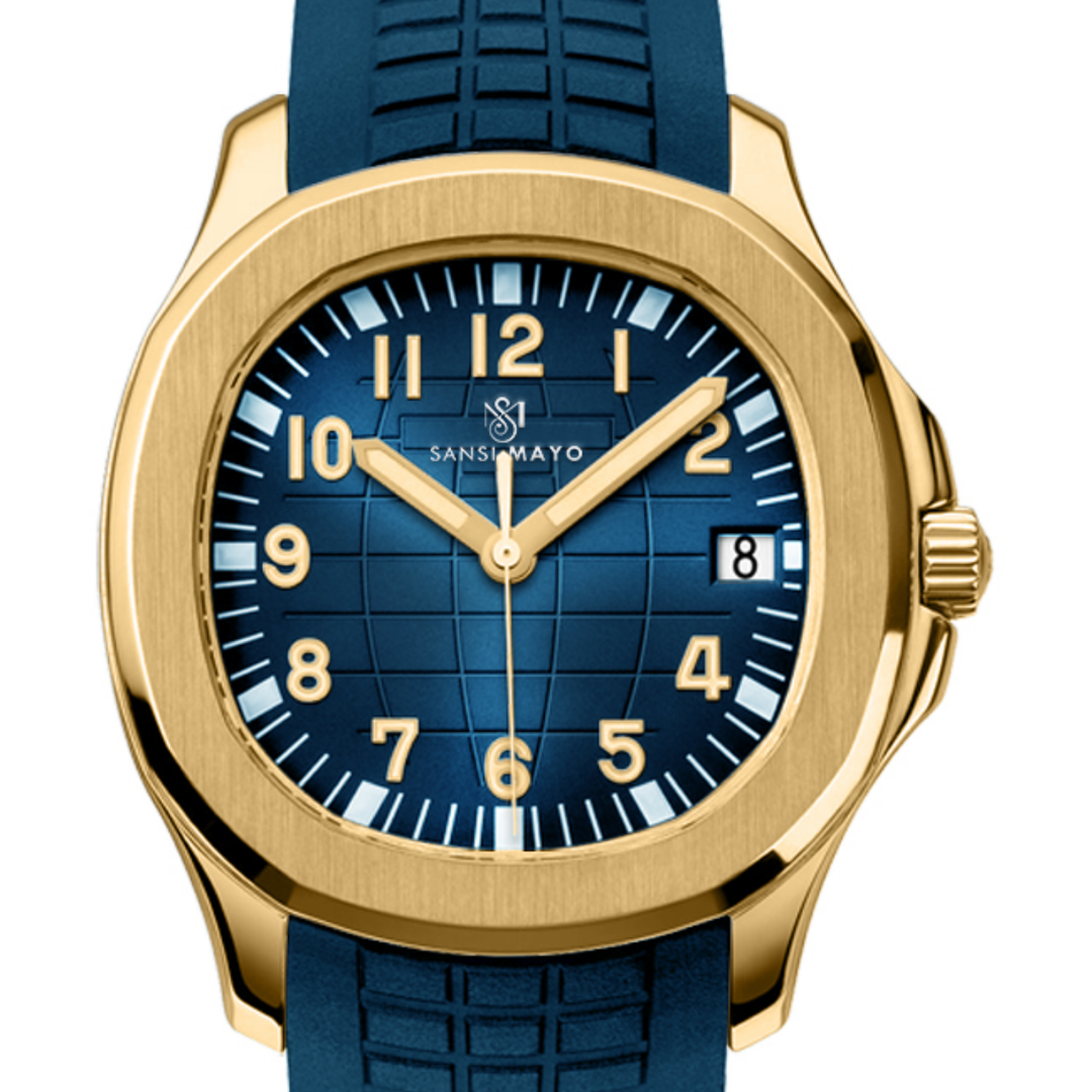 Ocean Blue Gold Analog