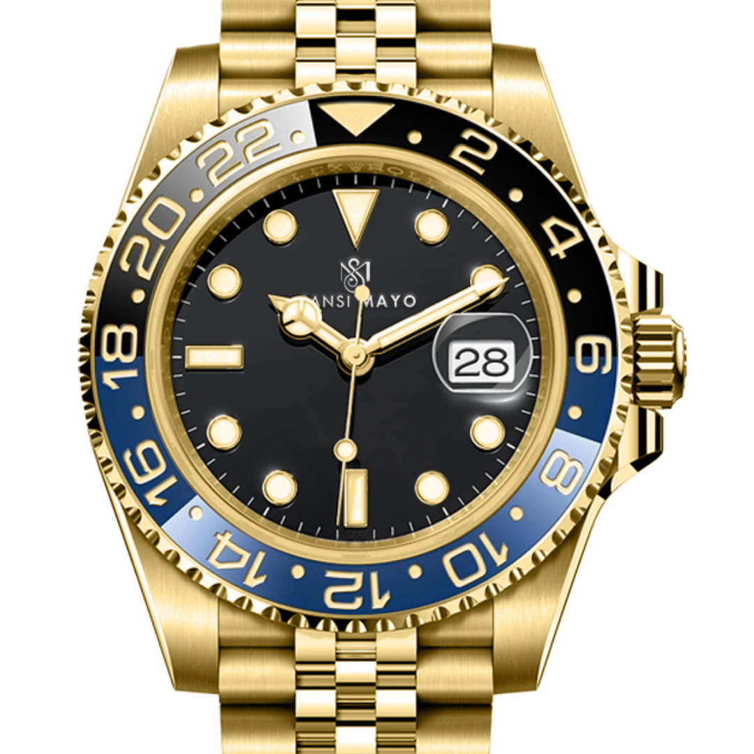 Onyx Black Gold Analog