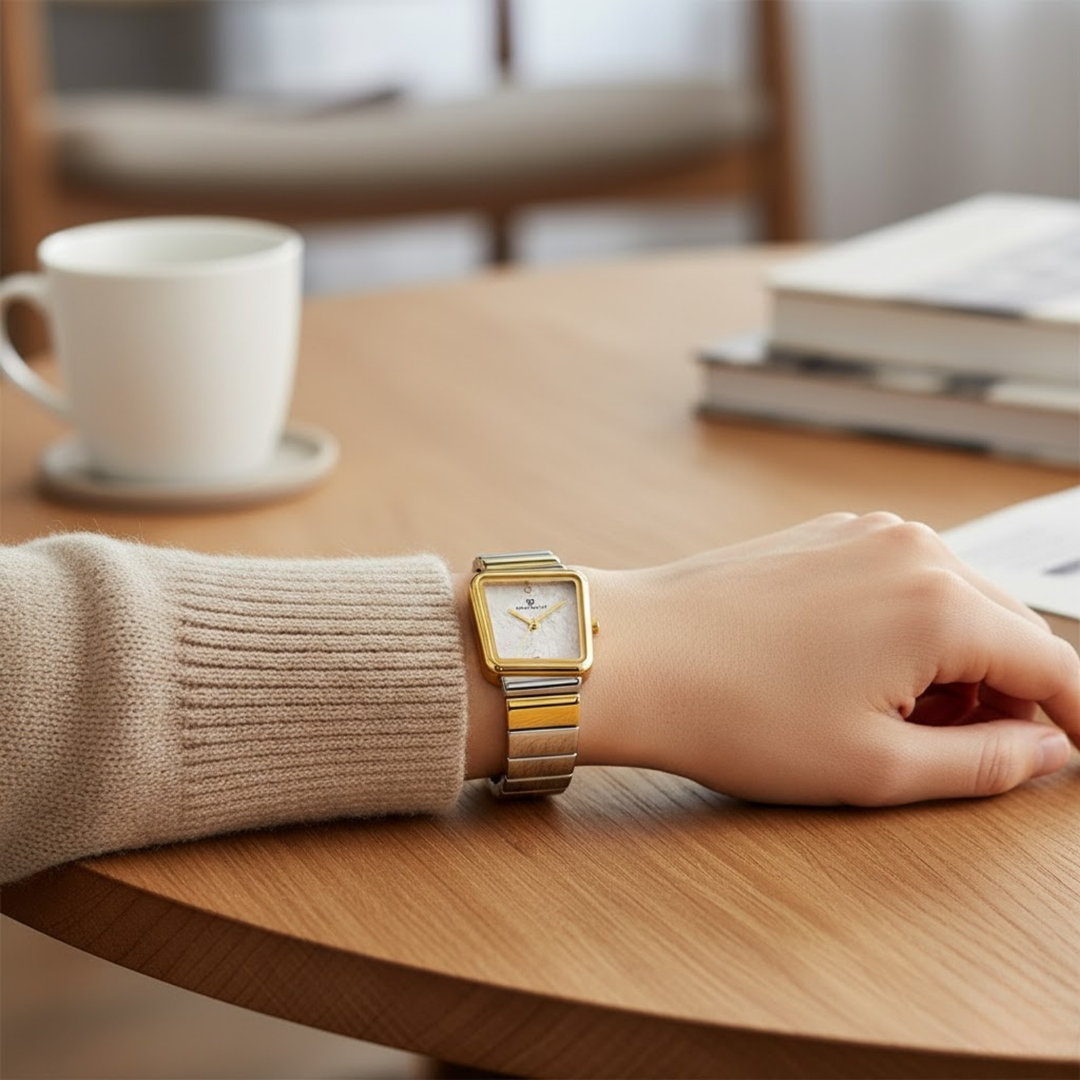Two-Tone silver Gold (Grey Dial)