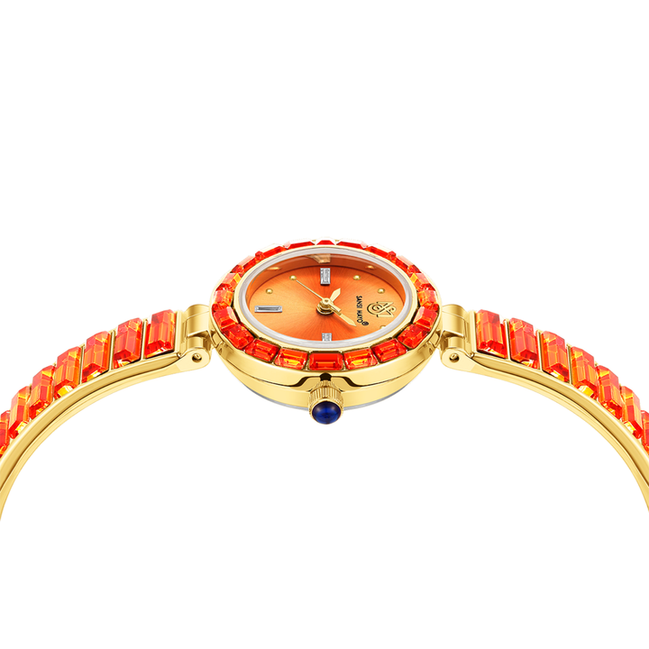 Egyptian Stone Gold Orange Women’s Watch