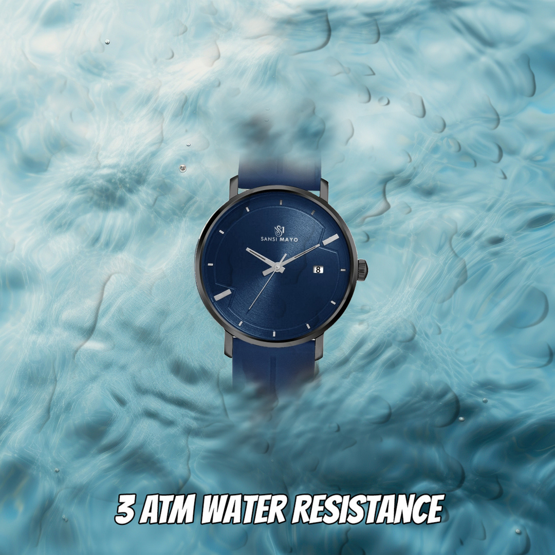 Royal Blue Magnetic Lock Analog