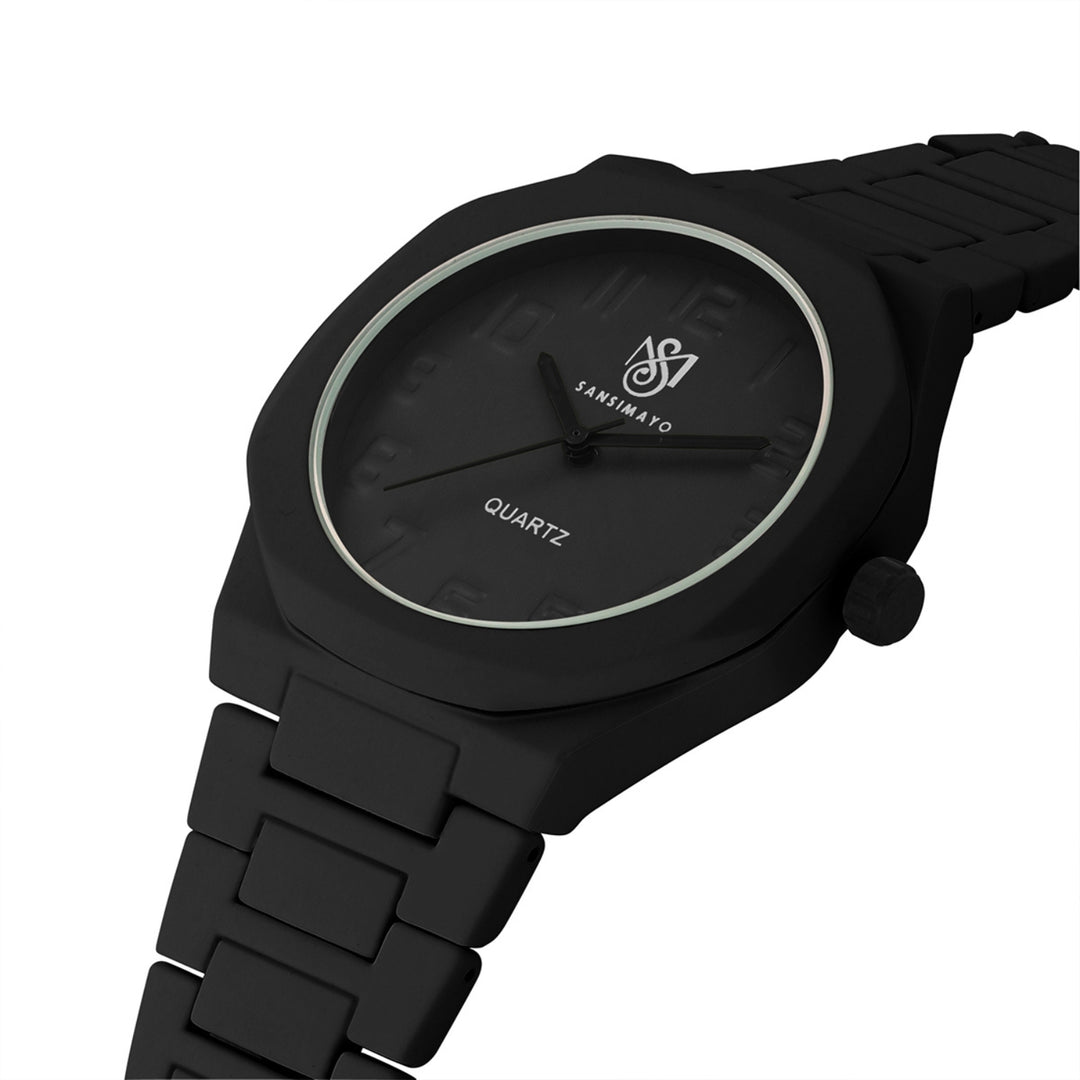 Carnival Jet Black Quartz Watch