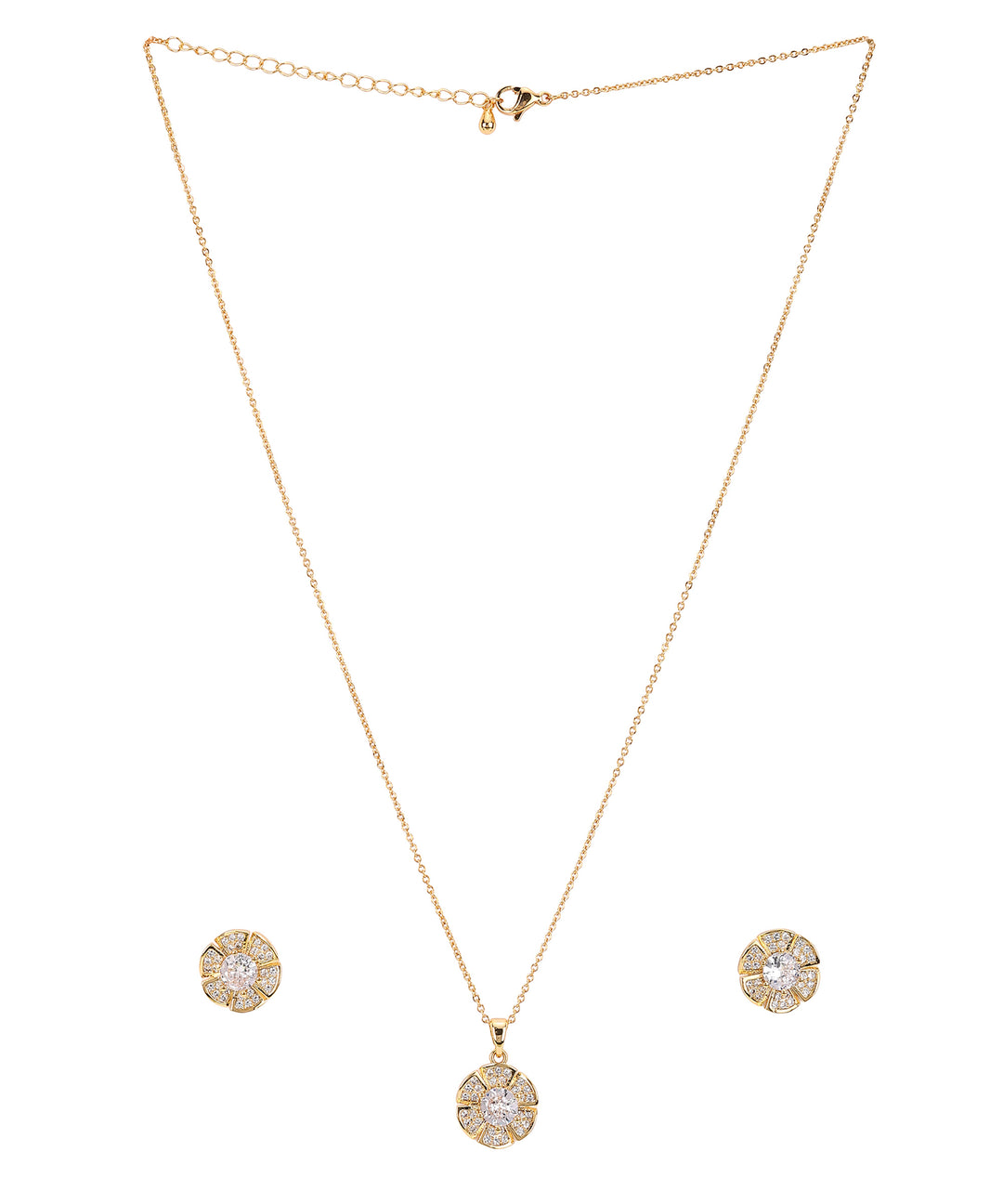Sansi Mayo Women’s Watch & Jewellery Gift Set — Rose Gold with White Dial & Egyptian Stone
