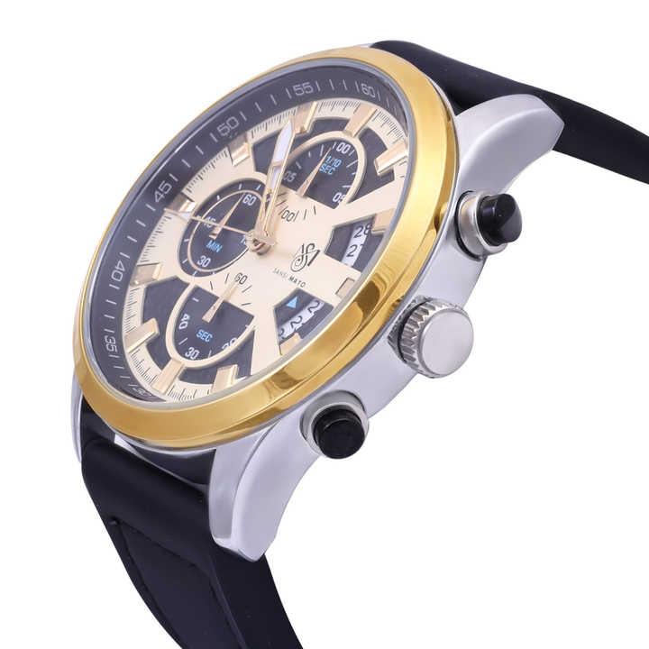 Two-Tone Gold Wrist Watch