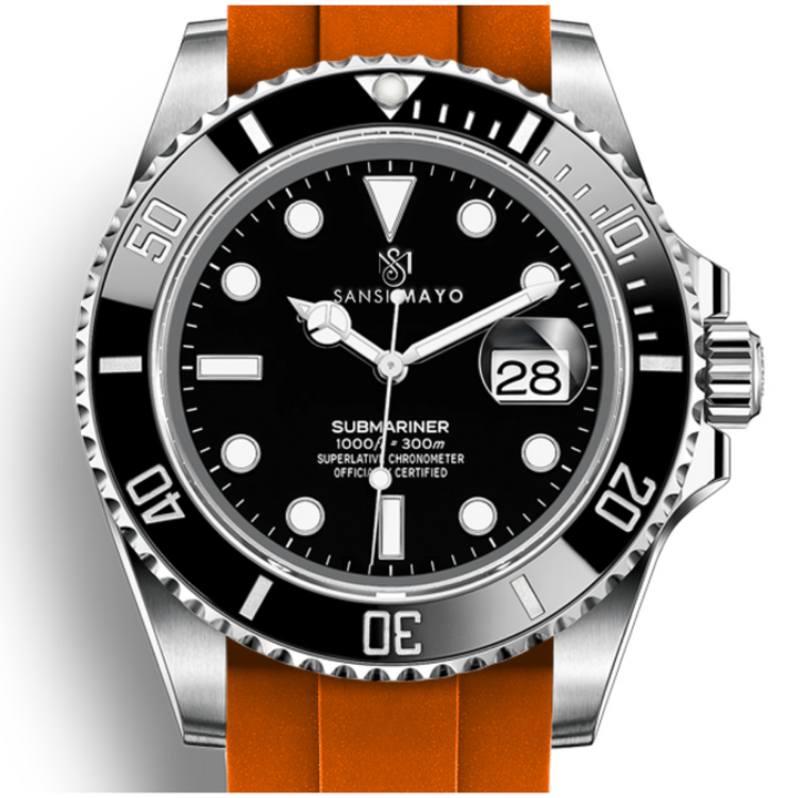 Sunset Orange Analog