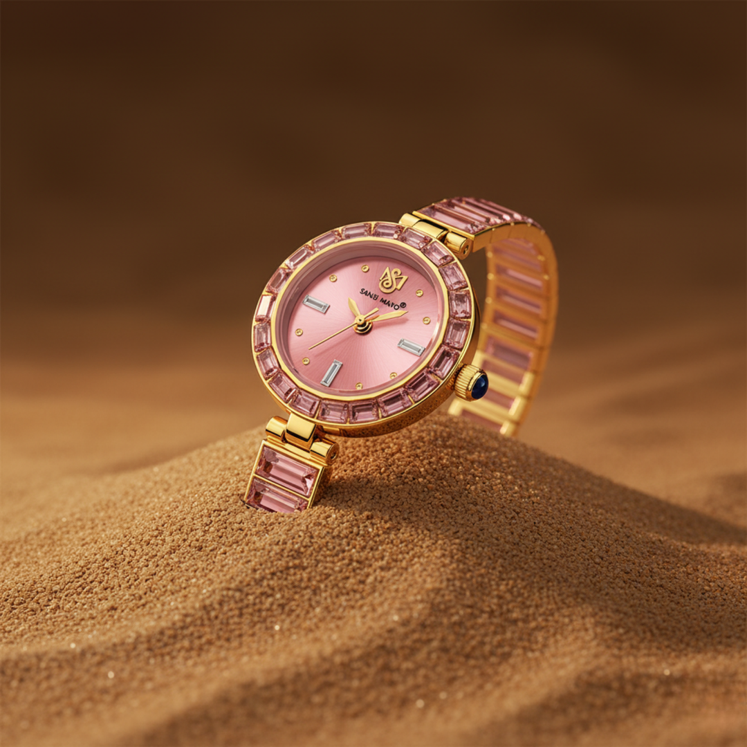 Egyptian Stone Edition (Pink Dial, Gold)