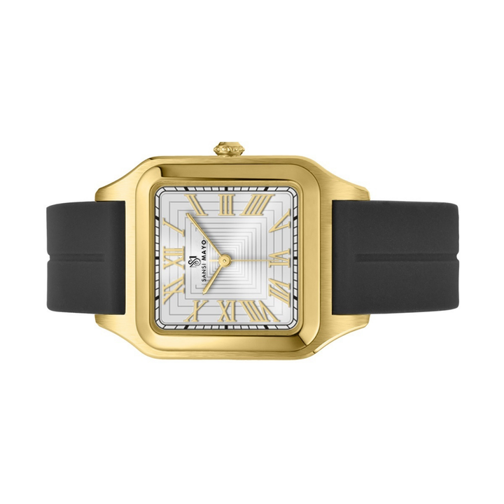 Pearl White Square Magnetic Analog