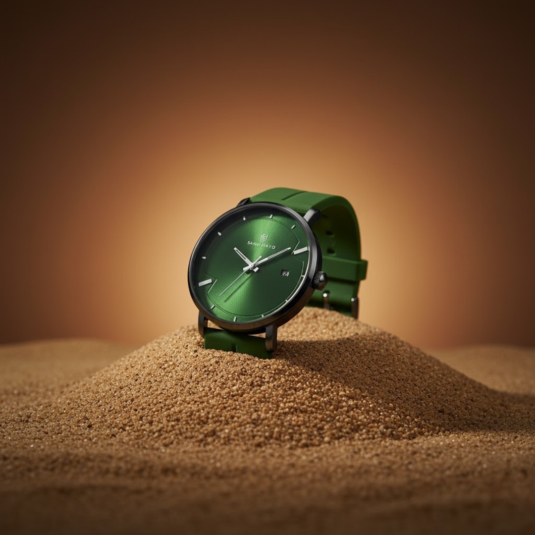 Emerald Green Magnetic Lock Analog