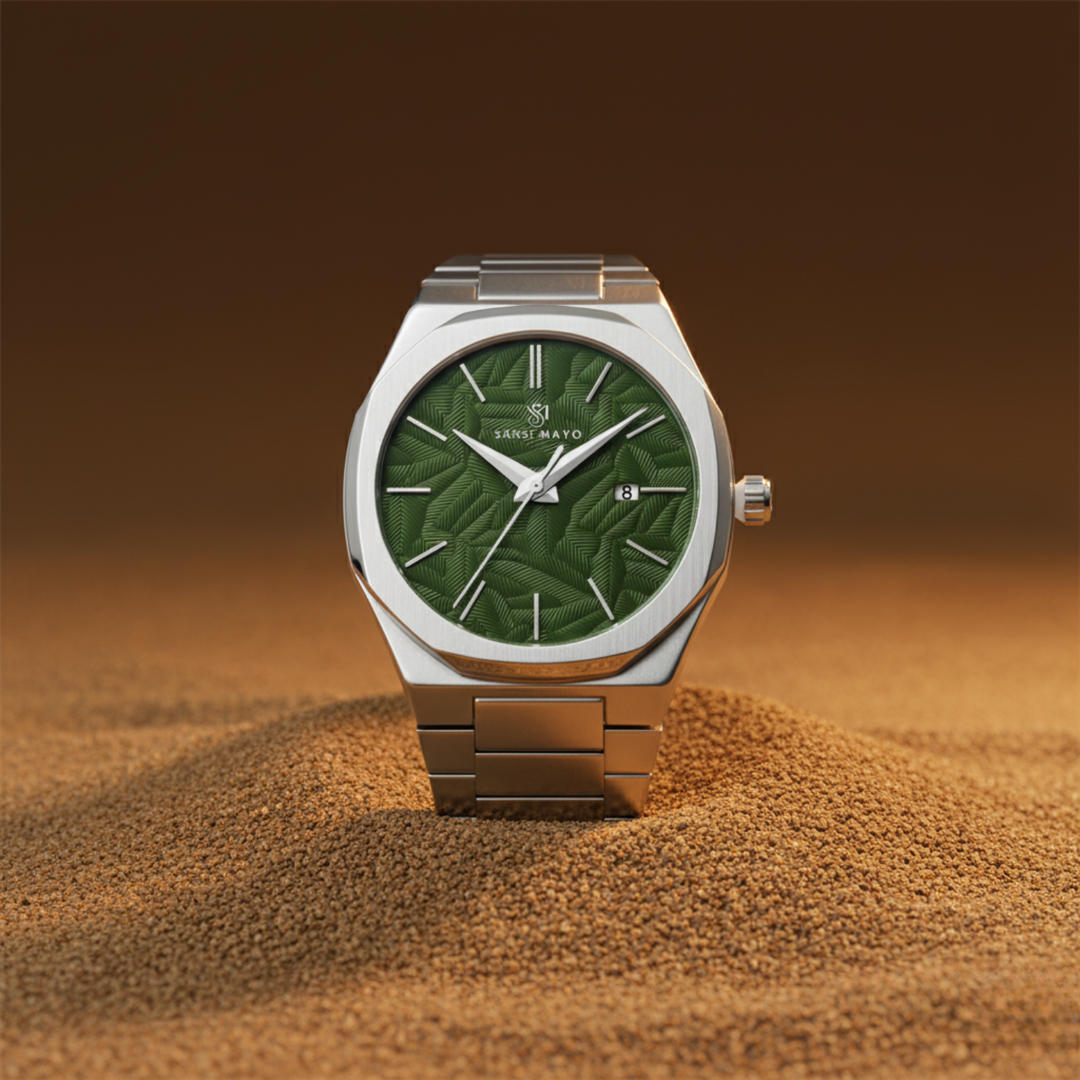 Emerald Green Two-Tone Analog
