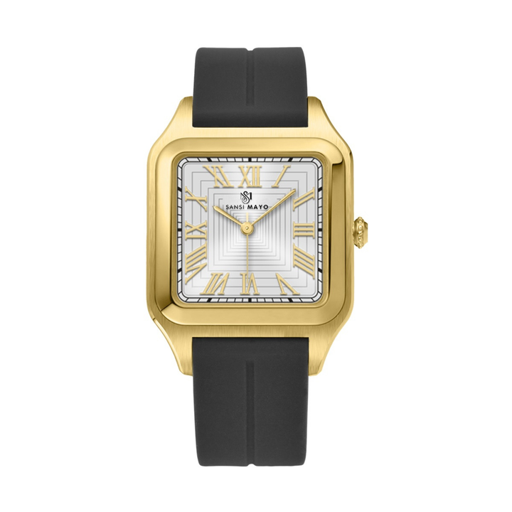 Pearl White Square Magnetic Analog