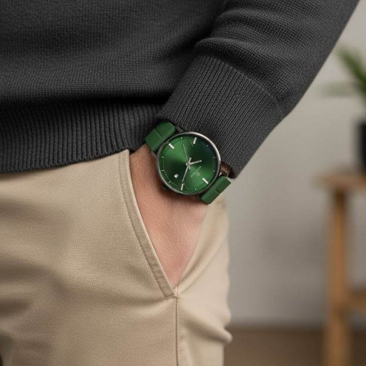 Emerald Green Magnetic Lock Analog