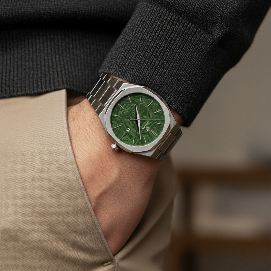 Emerald Green Two-Tone Analog