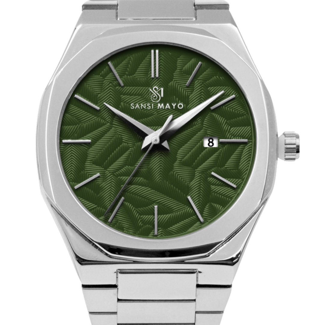 Emerald Green Two-Tone Analog