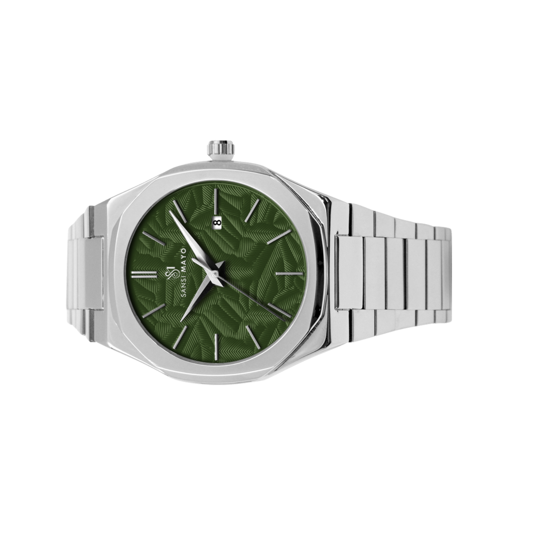 Emerald Green Two-Tone Analog